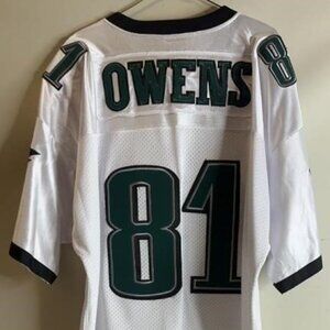 Terrell Owens Philadelphia Eagles Football Jersey Mitchell & Ness Throwbacks